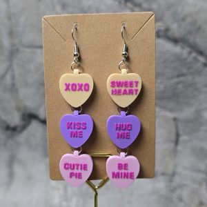 Conversation Heart Earrings